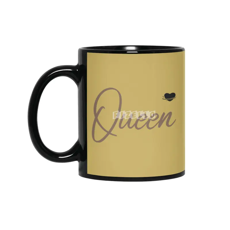 Queen of hearts Siyah Kupa