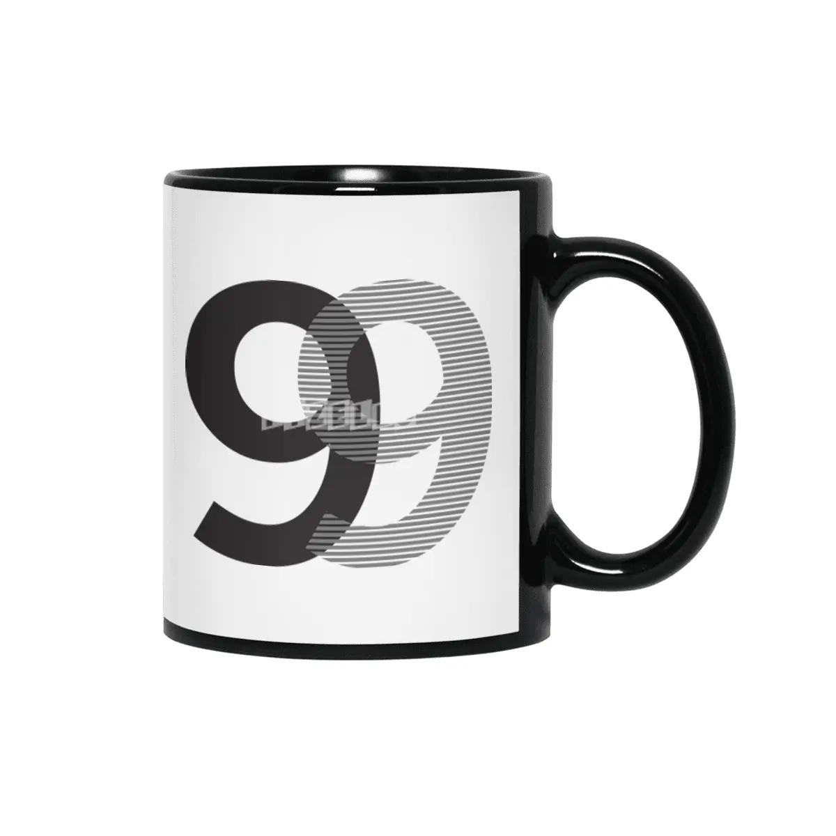 ninety nine numbers Siyah Kupa