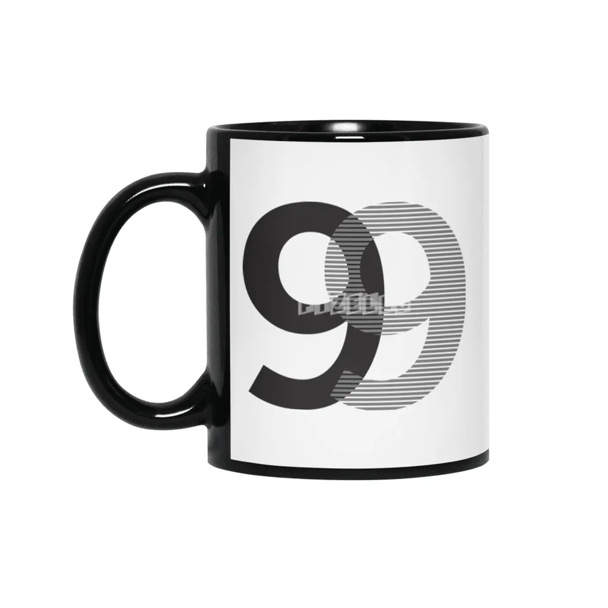 ninety nine numbers Siyah Kupa