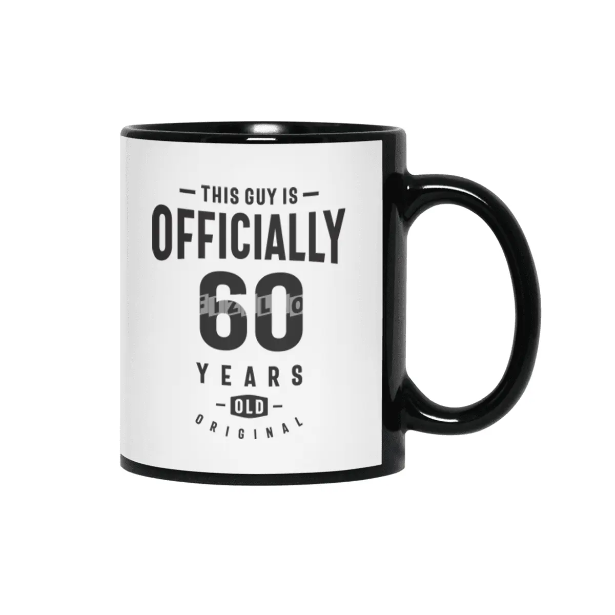This Guy is Officially 60 Years Old - 60th Birthday Siyah Kupa