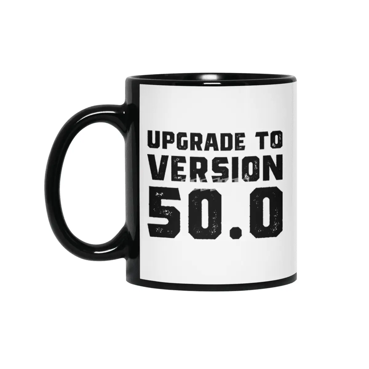 50th Birthday gift 50 Year Old Siyah Kupa