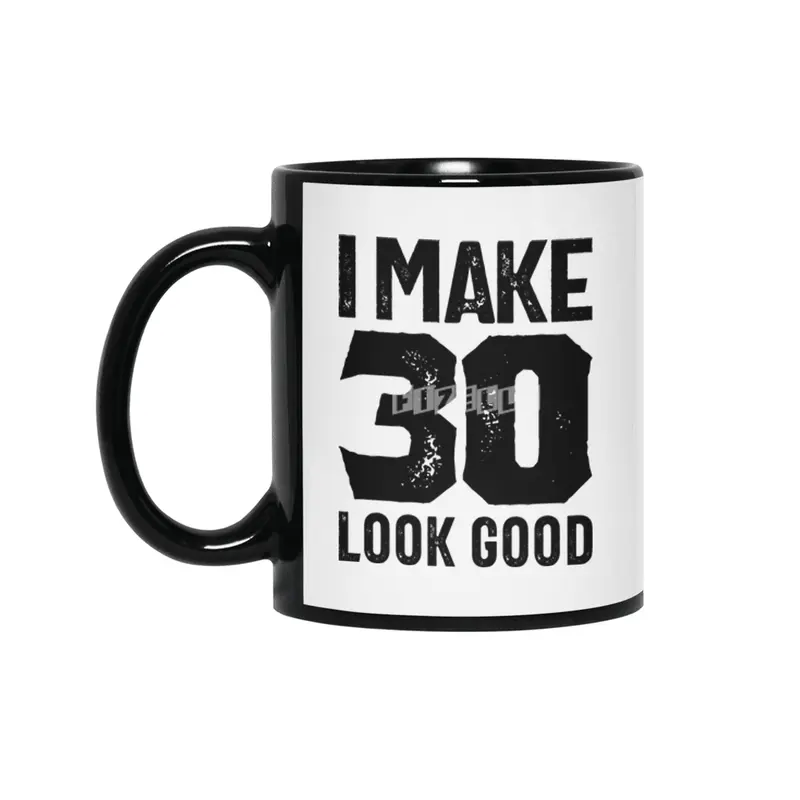 30 Year Old Gift | 30th Birthday Gift Ideas - Mens and Womens Siyah Kupa