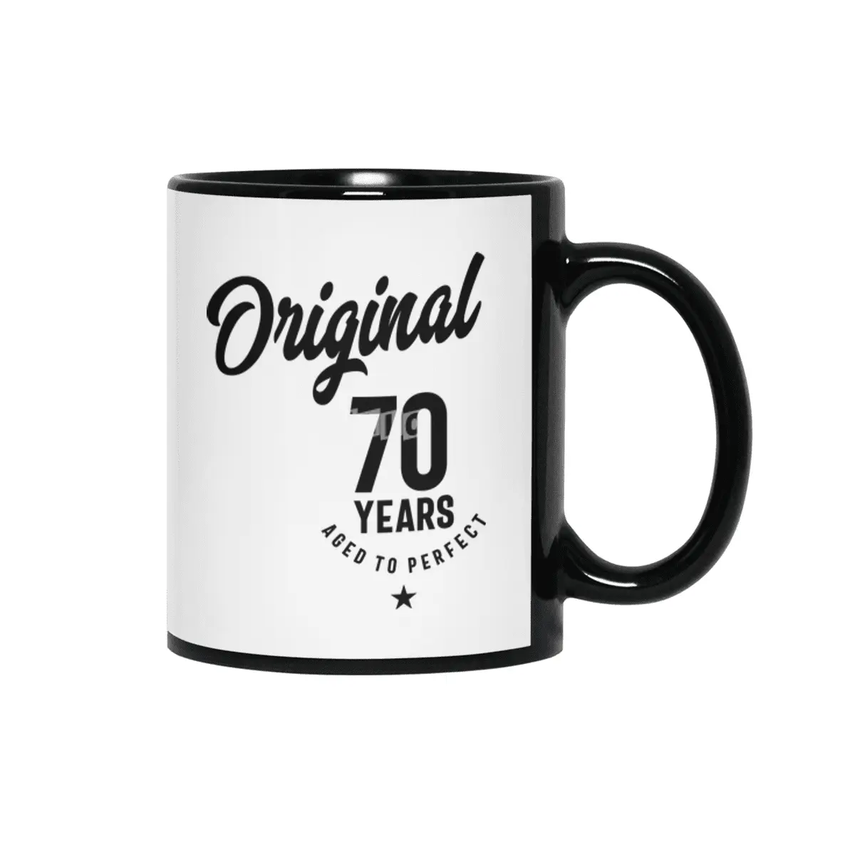 70 Year Old Gift | 70th Birthday Gift Ideas - Mens and Womens Siyah Kupa