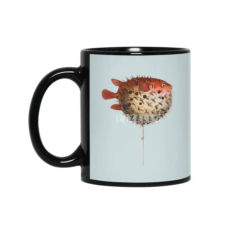Balloon Fish Siyah Kupa