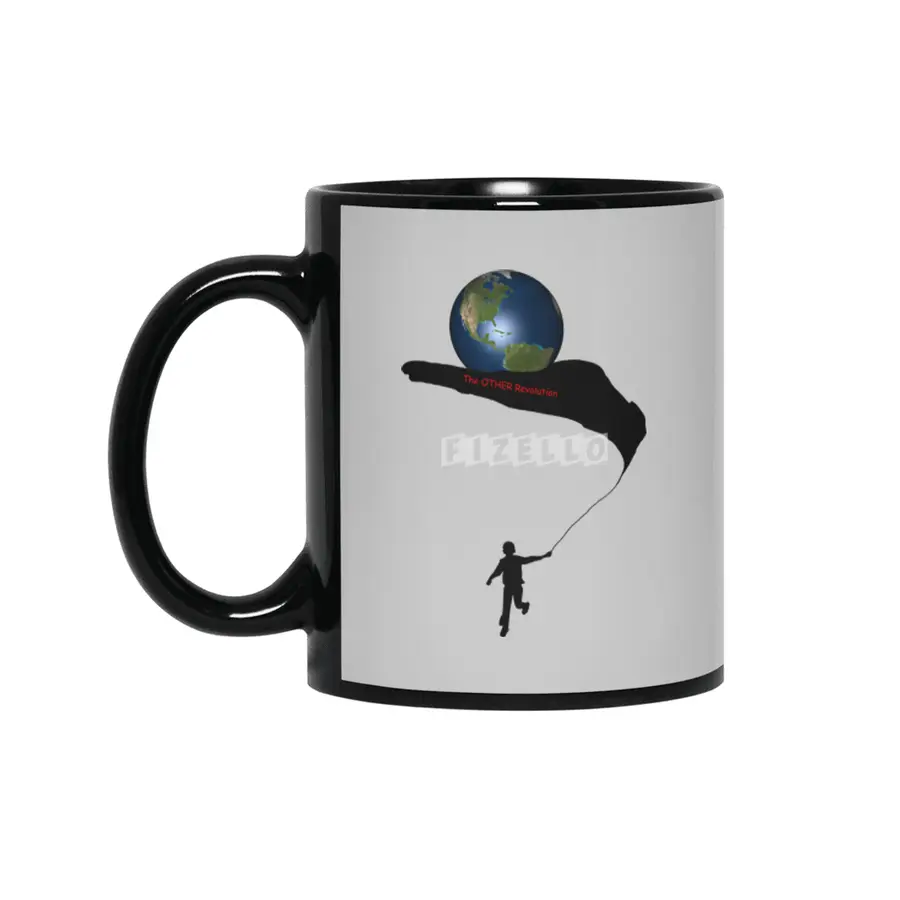 The World in  Our Hands balloon Siyah Kupa