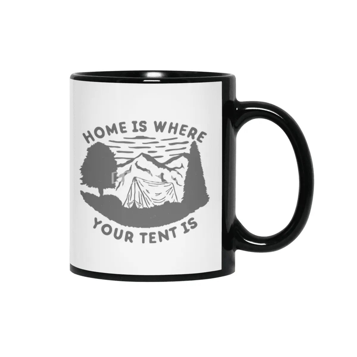 Home is Where Your Tent Is Siyah Kupa