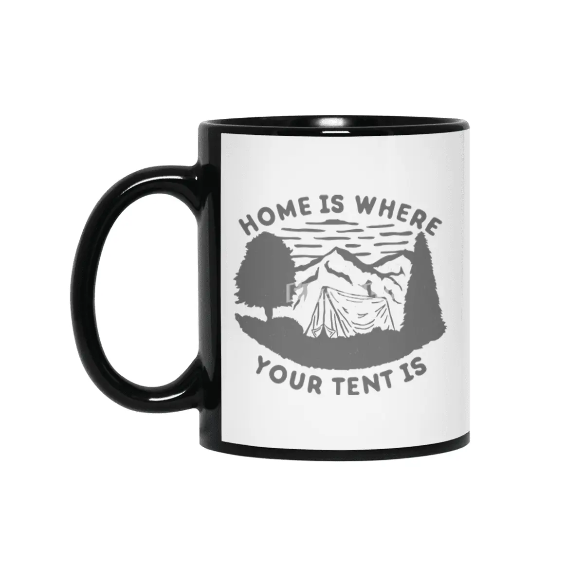 Home is Where Your Tent Is Siyah Kupa