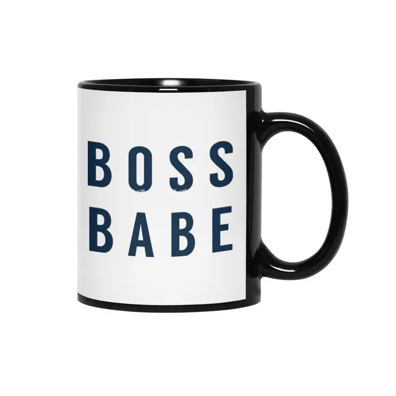 BOSS BABE (Black Type) Siyah Kupa