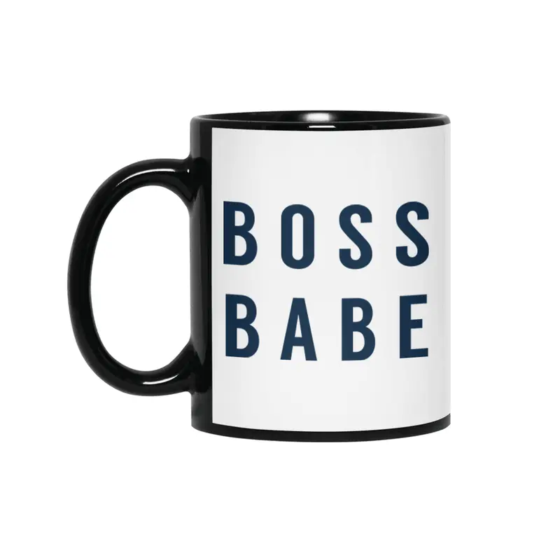 BOSS BABE (Black Type) Siyah Kupa
