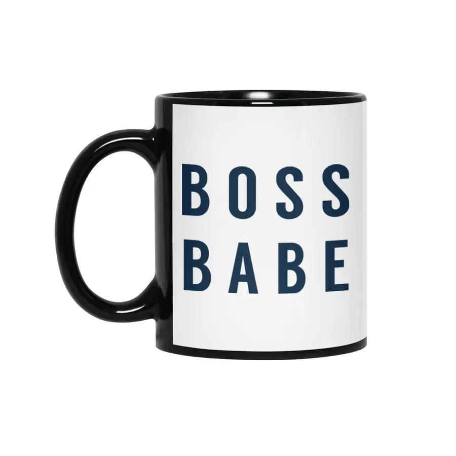 BOSS BABE (Black Type) Siyah Kupa