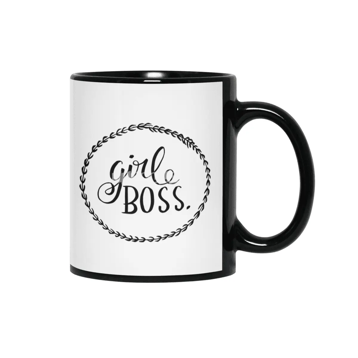 Girl Boss Siyah Kupa