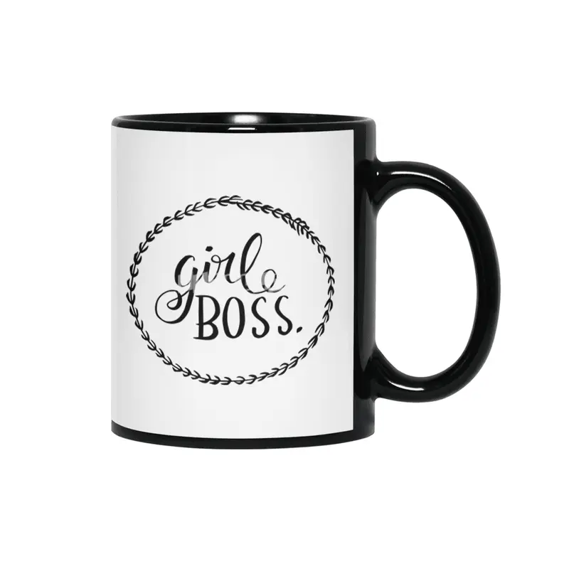 Girl Boss Siyah Kupa