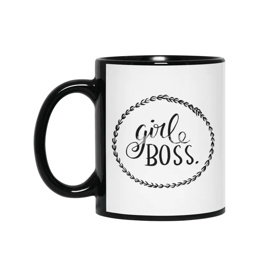 Girl Boss Siyah Kupa