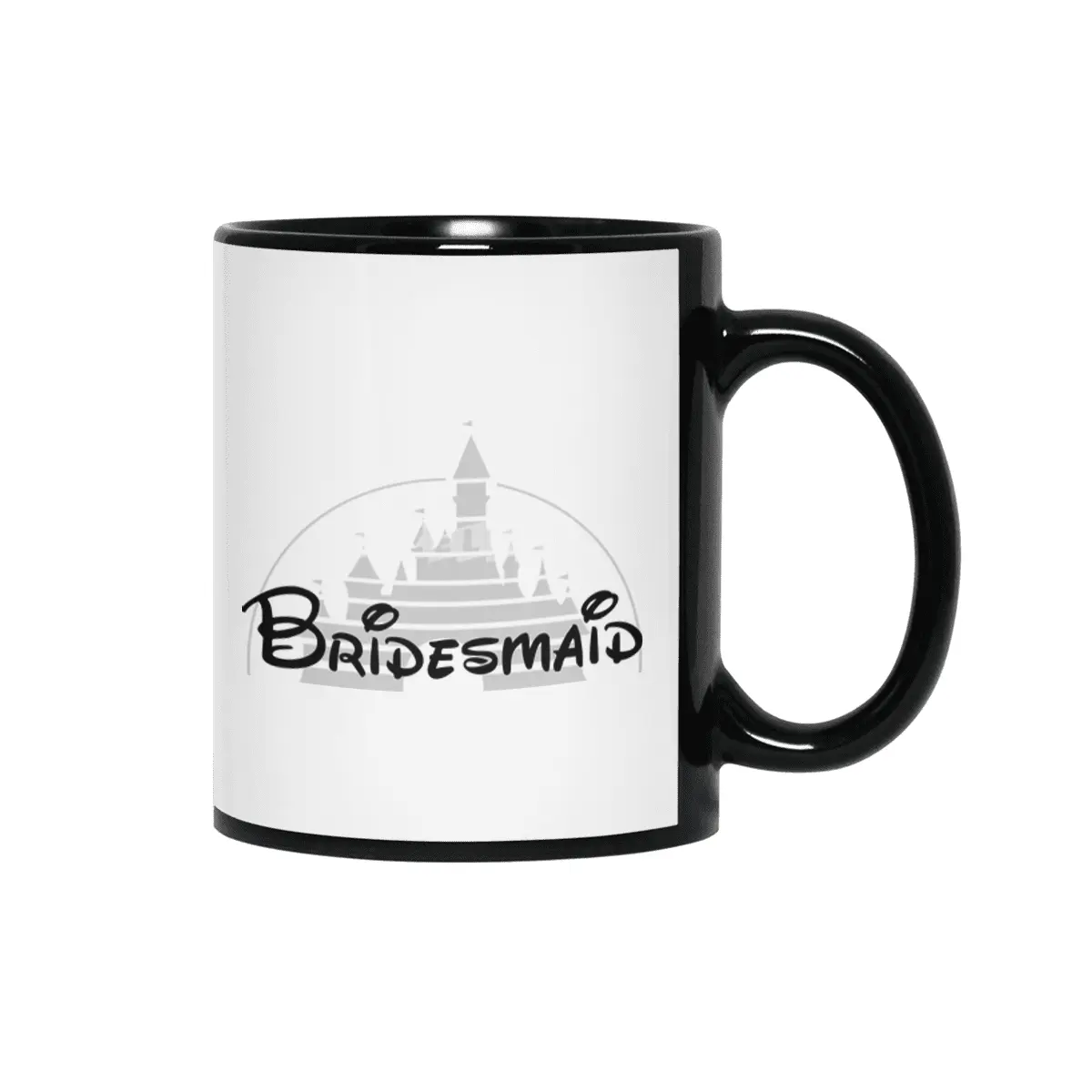 Disney Bridesmaid Siyah Kupa
