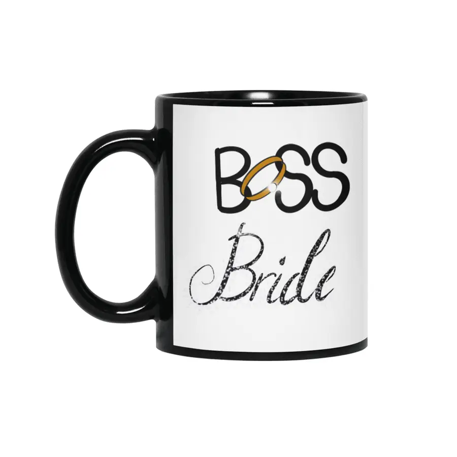 Boss Bride Siyah Kupa