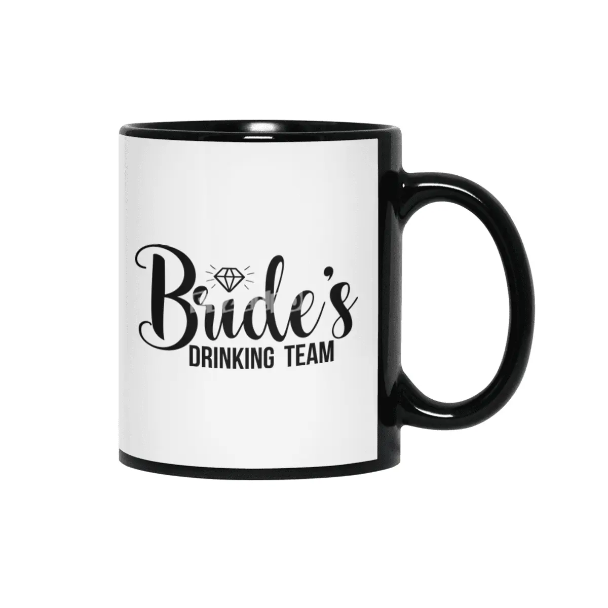 Bride's Drinking Team Siyah Kupa
