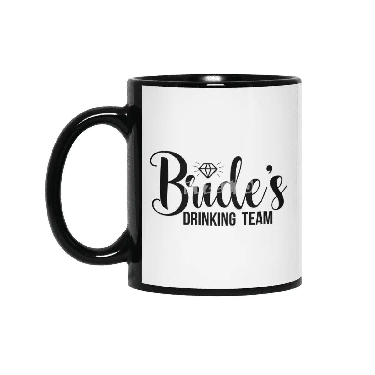 Bride's Drinking Team Siyah Kupa