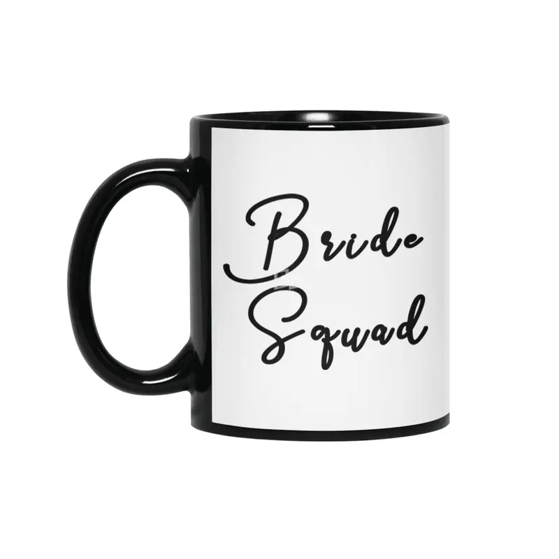 Bride Squad Siyah Kupa