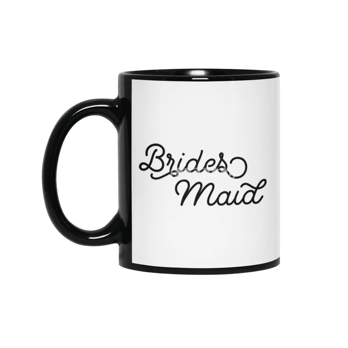 Bridesmaid Siyah Kupa