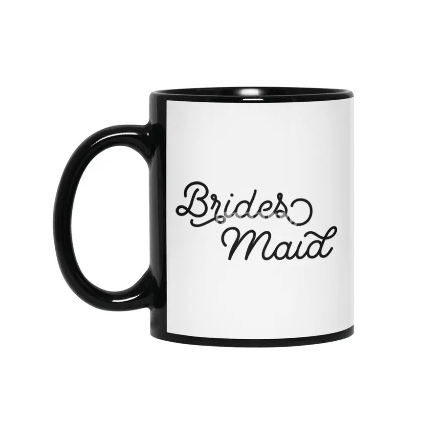 Bridesmaid Siyah Kupa