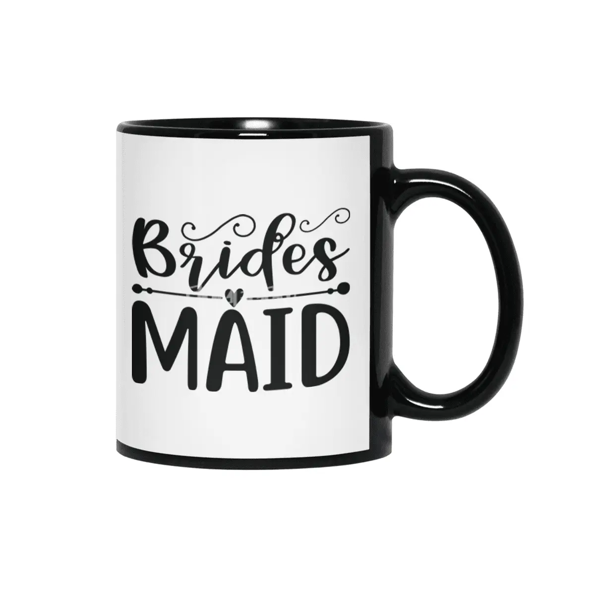 Bridesmaid Siyah Kupa