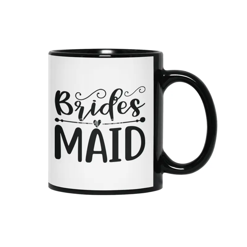 Bridesmaid Siyah Kupa