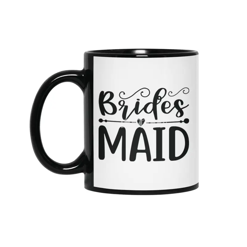 Bridesmaid Siyah Kupa