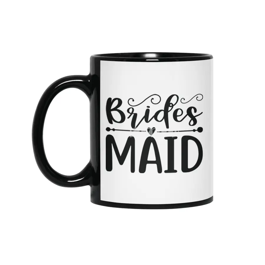 Bridesmaid Siyah Kupa