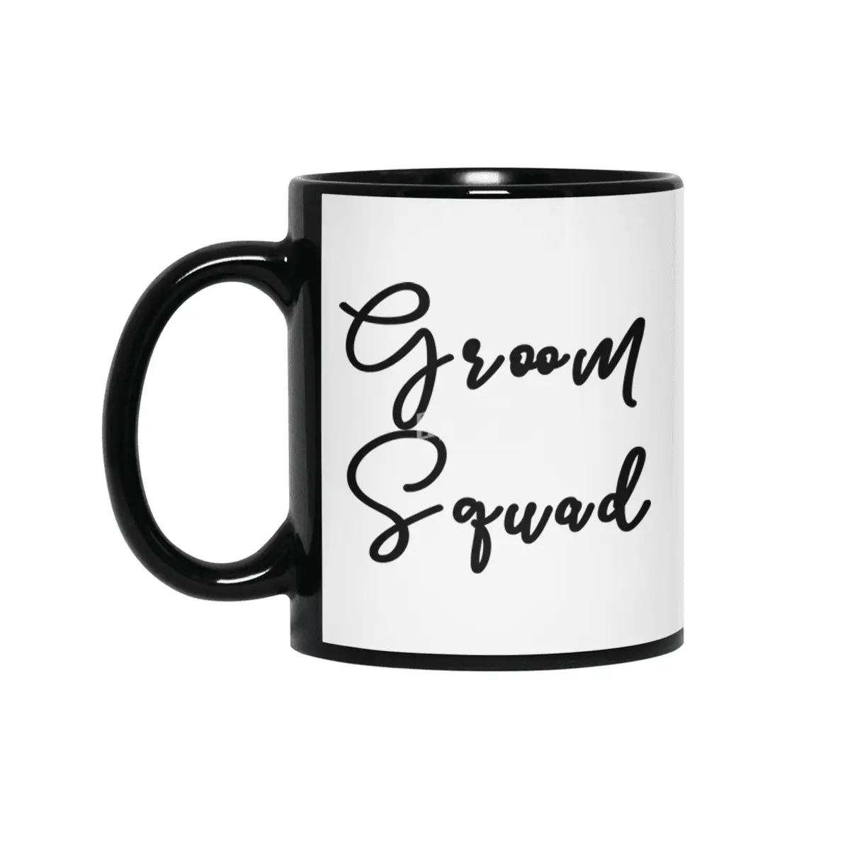 Groom Squad Siyah Kupa