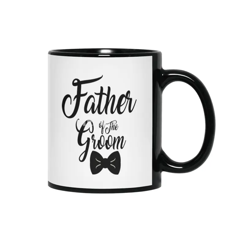 Father of the Groom Siyah Kupa
