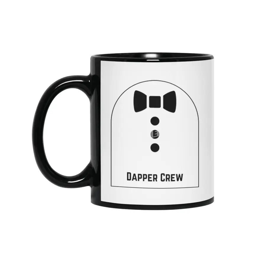 Dapper Crew grooms men apparel Siyah Kupa