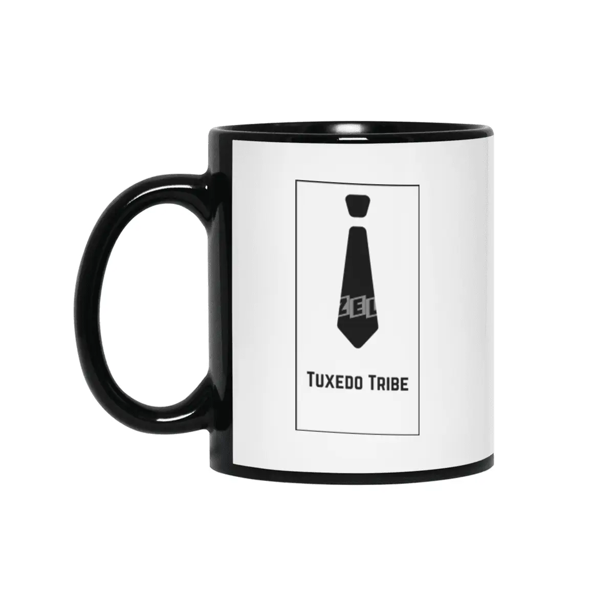 Tuxedo tribe groomsmen apparel Siyah Kupa