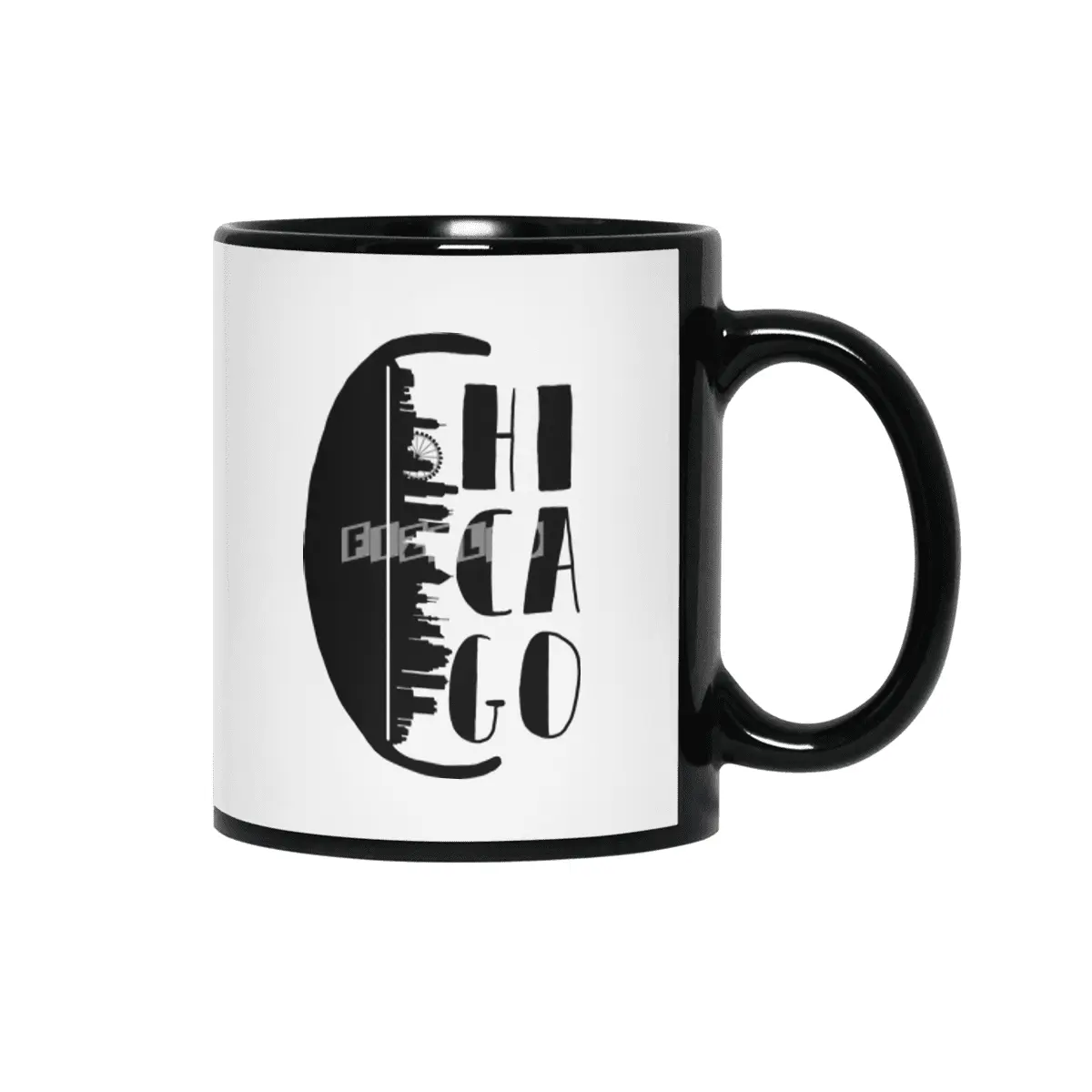 CityChicago Siyah Kupa