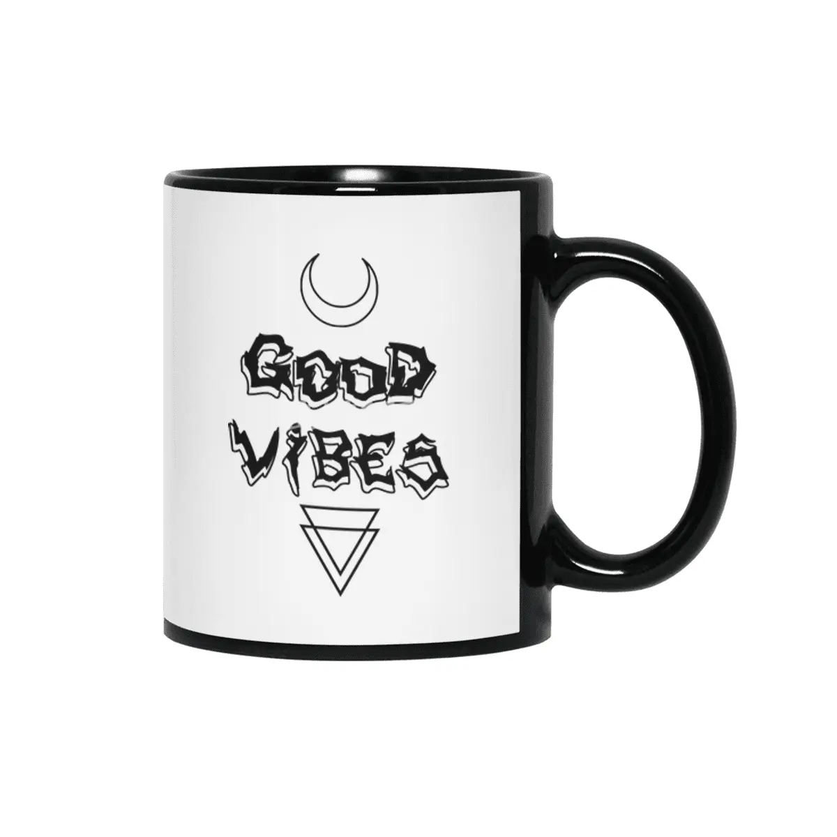 Good Vibes Siyah Kupa