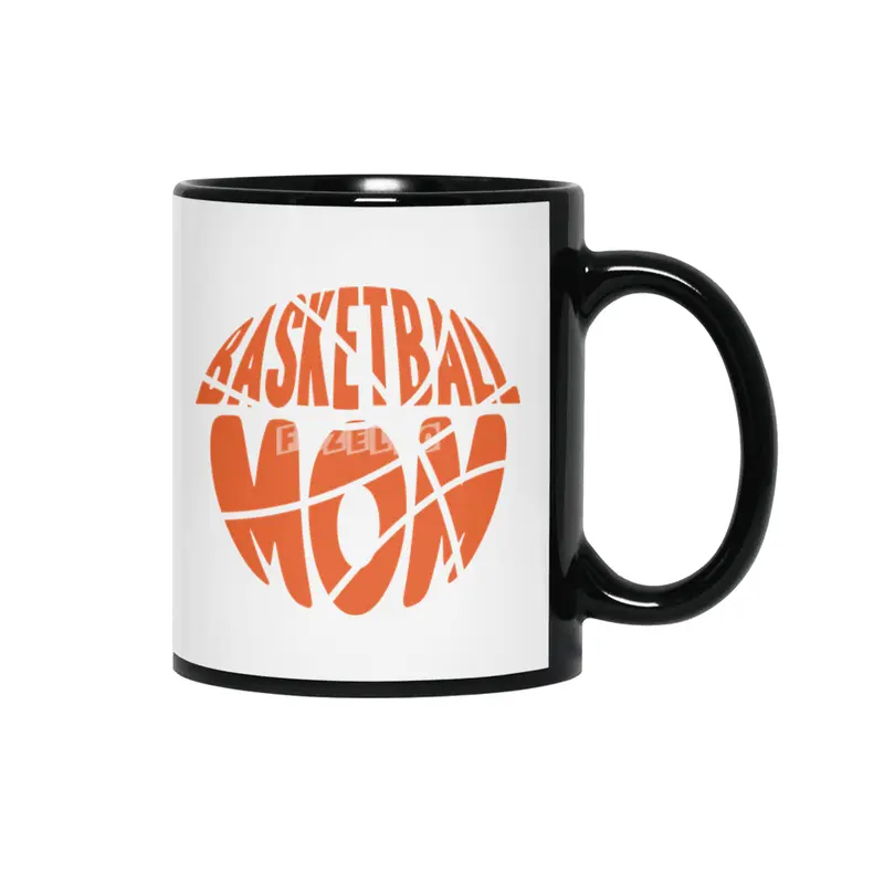 Basketball Mom Siyah Kupa