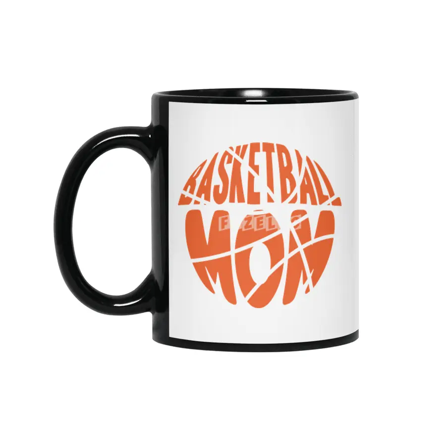 Basketball Mom Siyah Kupa