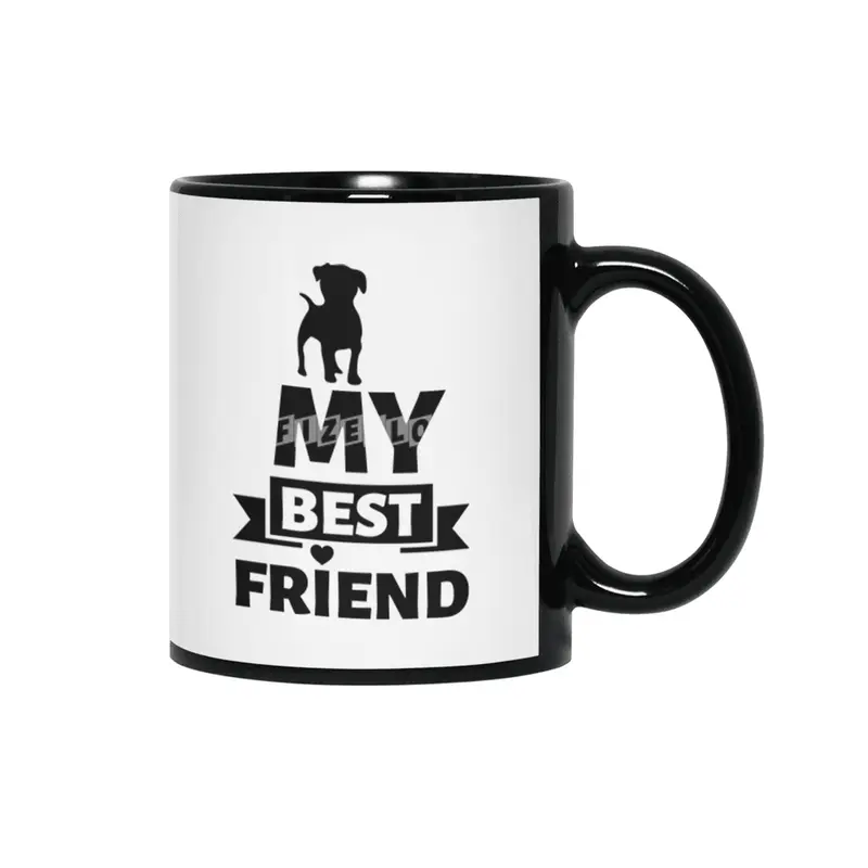 DOG - My best friend Siyah Kupa