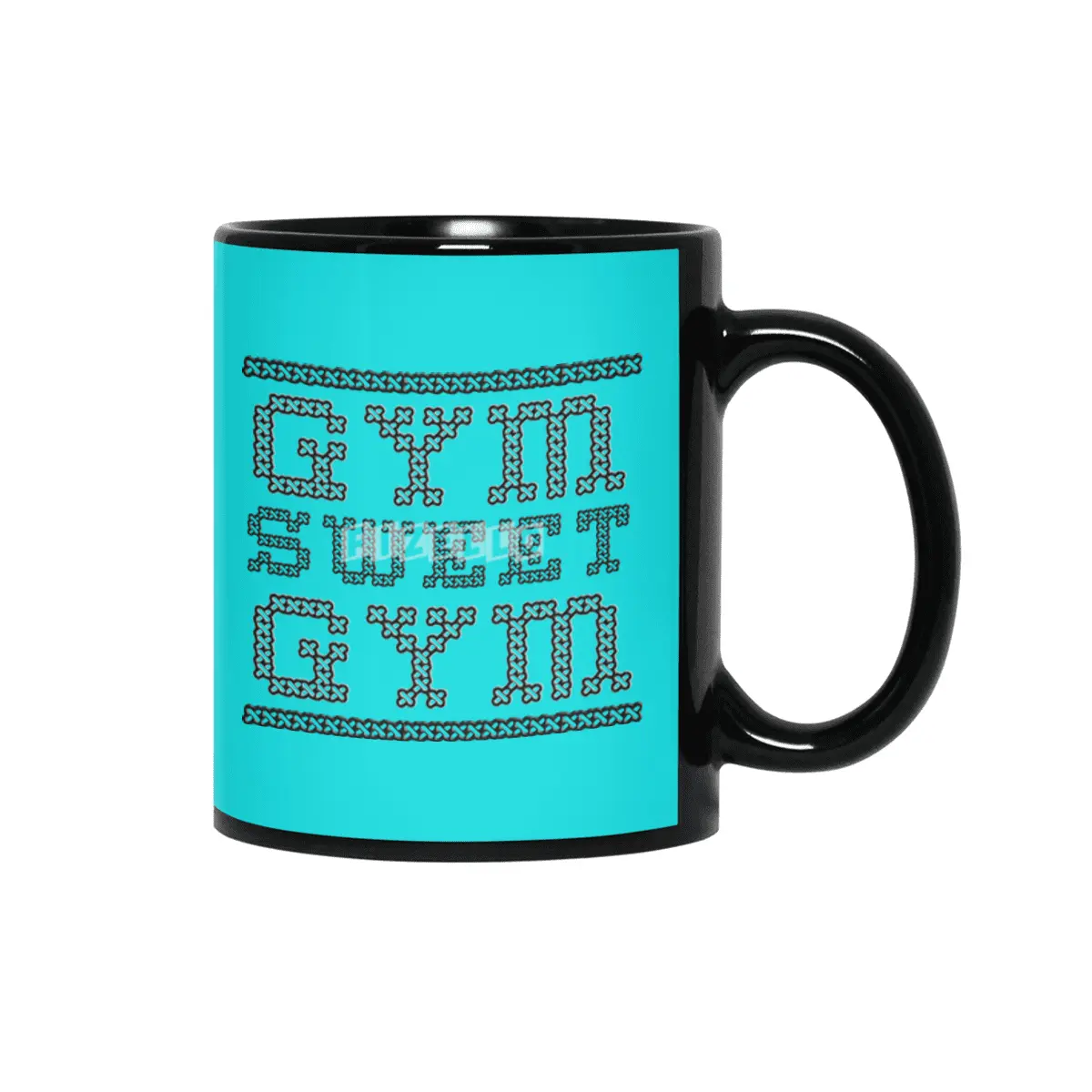 Gym Sweet Gym (Black) Siyah Kupa