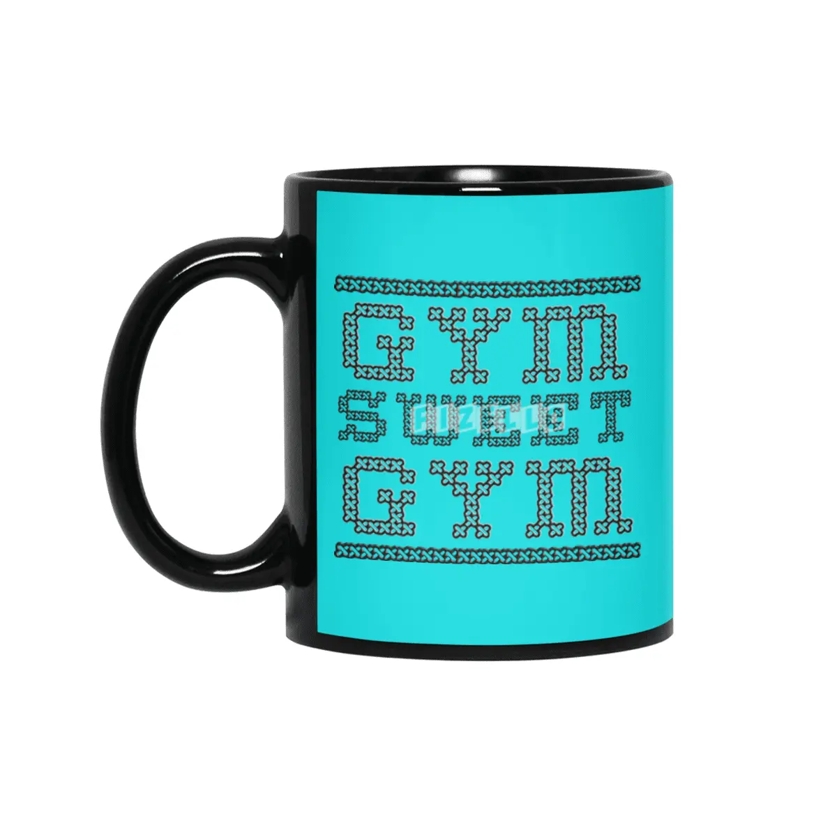 Gym Sweet Gym (Black) Siyah Kupa