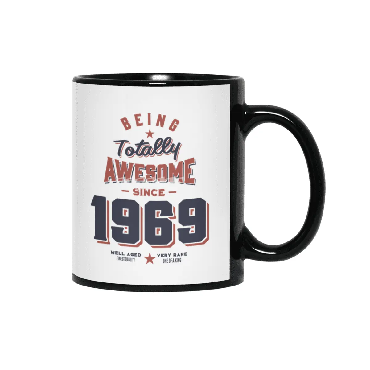 Being Totally Awesome since 1969 Birthday Gift Siyah Kupa