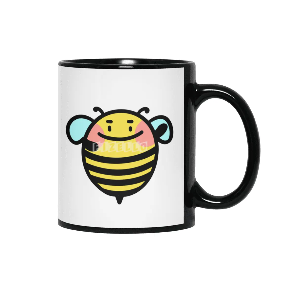 Lovely honey - Cute Style Shirt T-Shirt Siyah Kupa