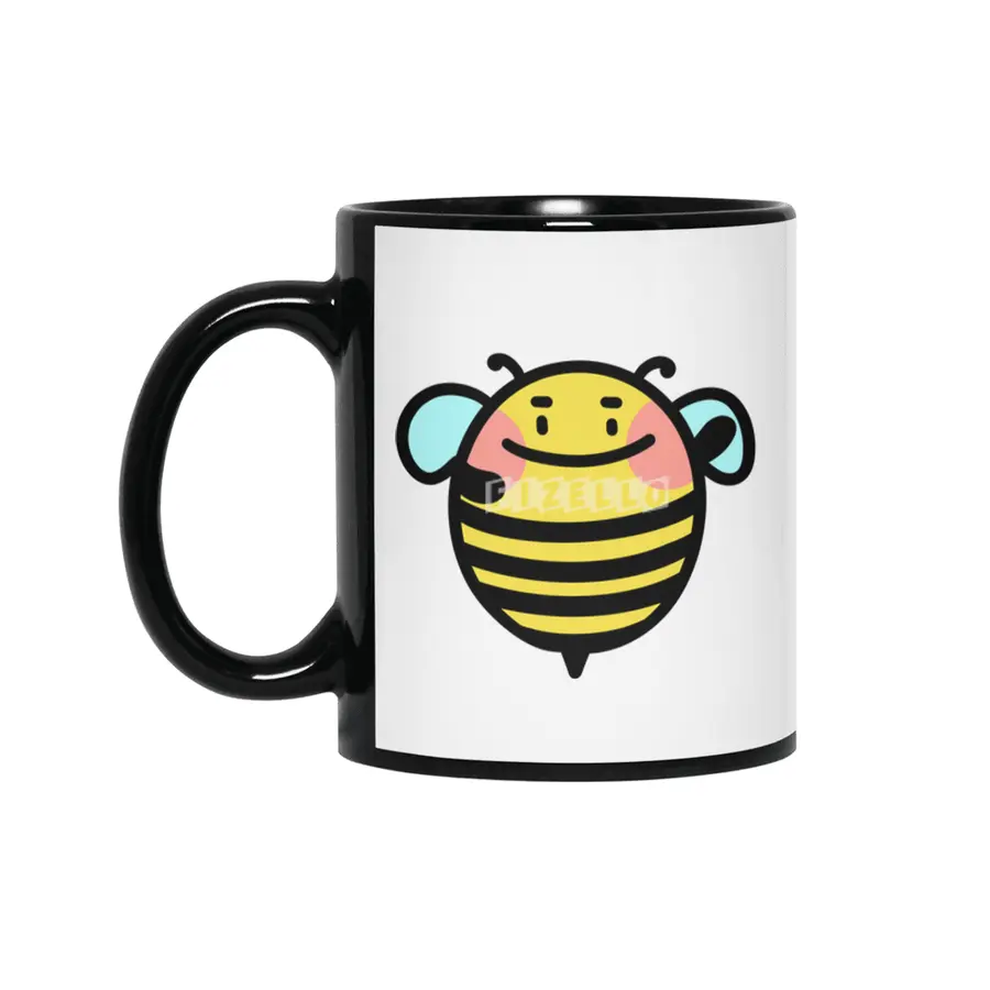 Lovely honey - Cute Style Shirt T-Shirt Siyah Kupa