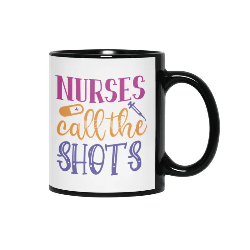 Lovely Nurses Call The Shots Siyah Kupa