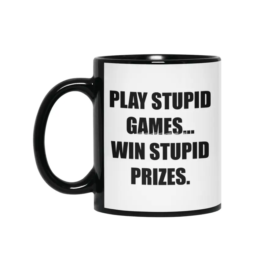 Stupid Games Siyah Kupa