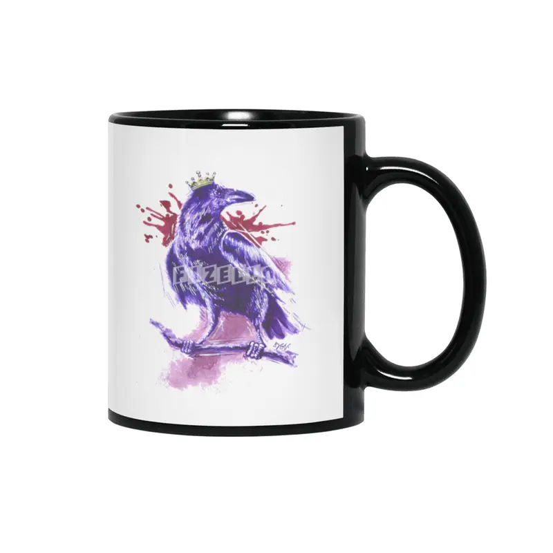 King Raven Siyah Kupa