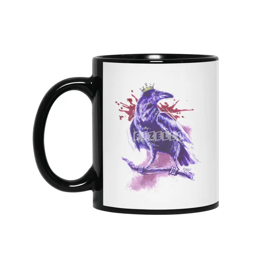 King Raven Siyah Kupa