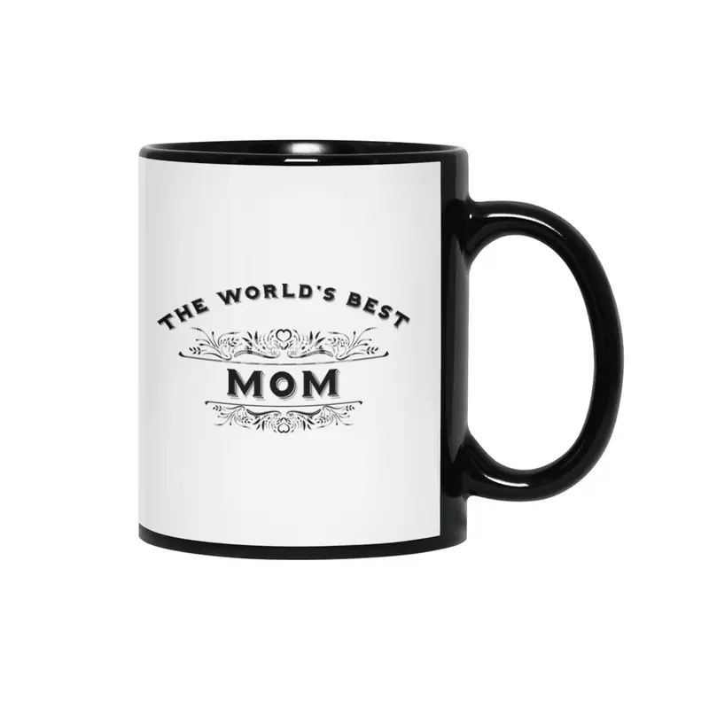 The World's Best Mom Siyah Kupa