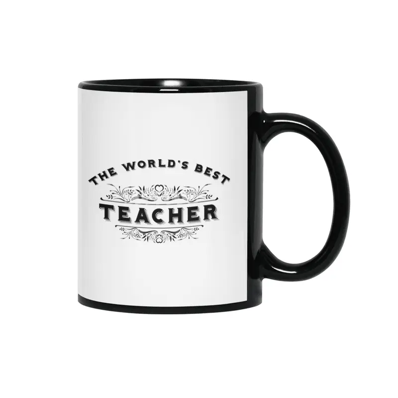The World's Best Teacher Siyah Kupa