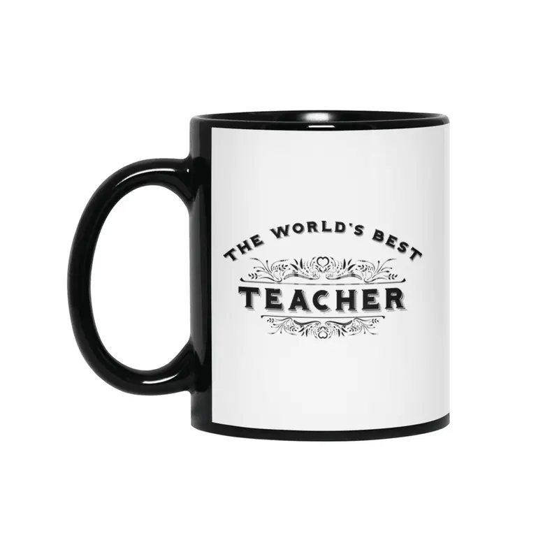 The World's Best Teacher Siyah Kupa