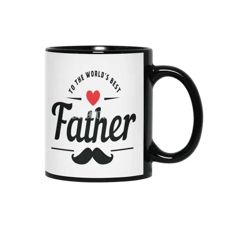 To the World's Best Father Siyah Kupa